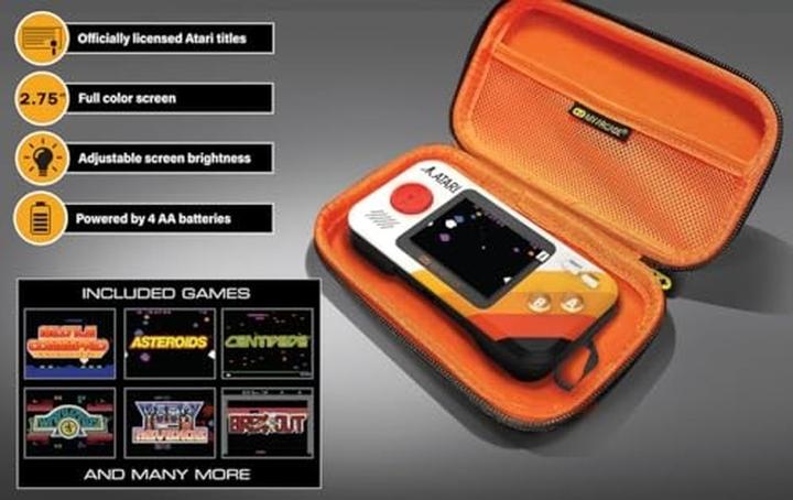 Produktbild MyArcade My Arcade DGUNL-7146 Atari Pocket Player Pro Portable Game System with Carry Case