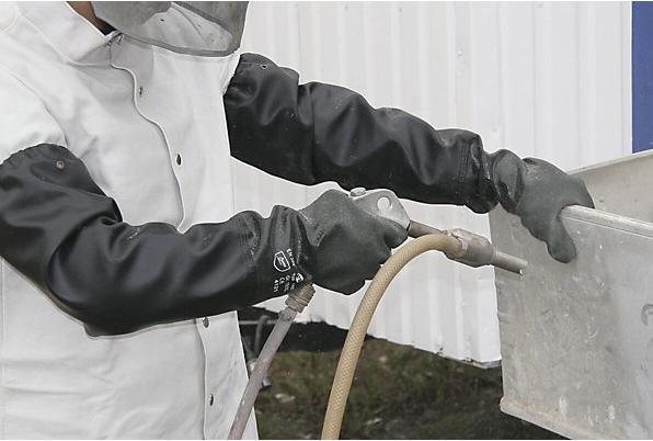 Actual product image Griffy Pond care and blasting glove men (10)