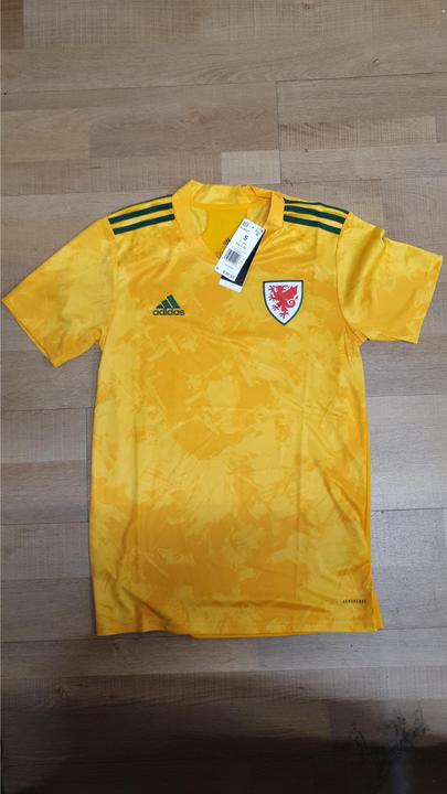 Actual product image adidas Wales Away European Championship Jersey (S)