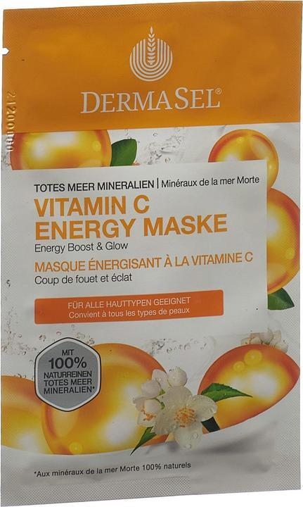 Immagine prodotto DermaSel Maschera Vitamina C Energia tedesco/francese (12 ml)