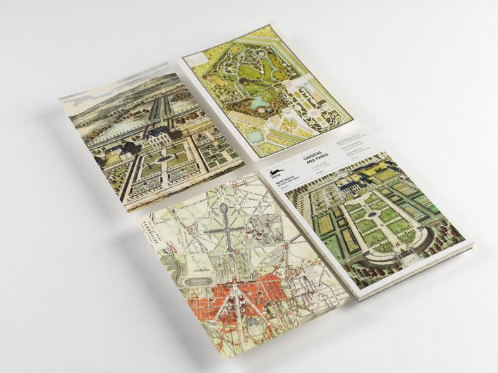 Actual product image A5 Note Pad GARDENS & PARKS (A5, Lined, Soft cover)