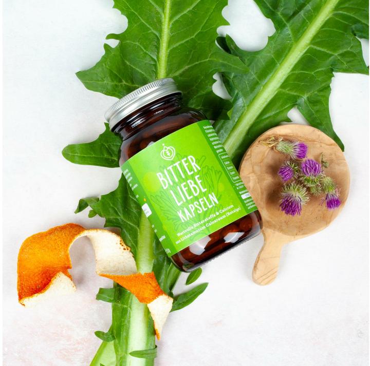 Produktbild Bitterliebe Wertvolle Bitterstoffe (90 Stk., Kapseln, 206 g)