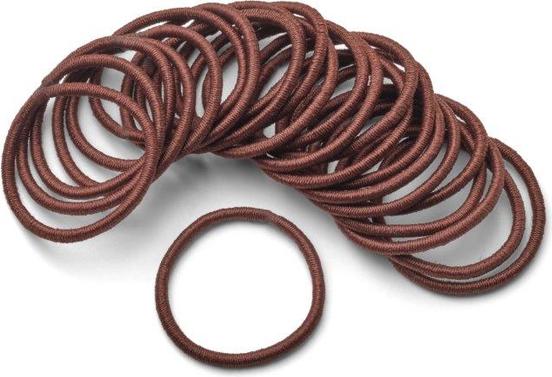 Produktbild Trisa Haargummis dünn 30 mm braun 24 Stk (Haargummi)