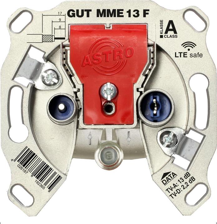 Image du produit Astro Prise de passage pour modem BK (Prise antenne)