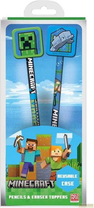 Immagine prodotto Pyramid Matite Minecraft con topper confezione da 2 pezzi (2 x)