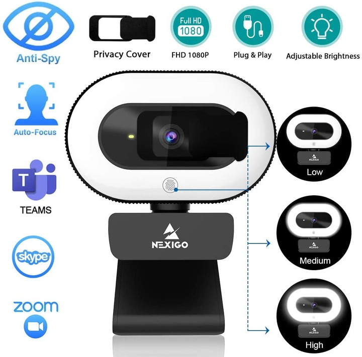 Produktbild NexiGo Webcam