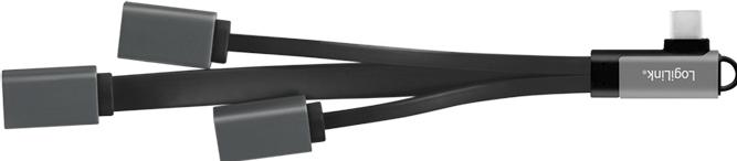 Produktbild LogiLink USB-C-Hub (USB-C, 3 Ports)