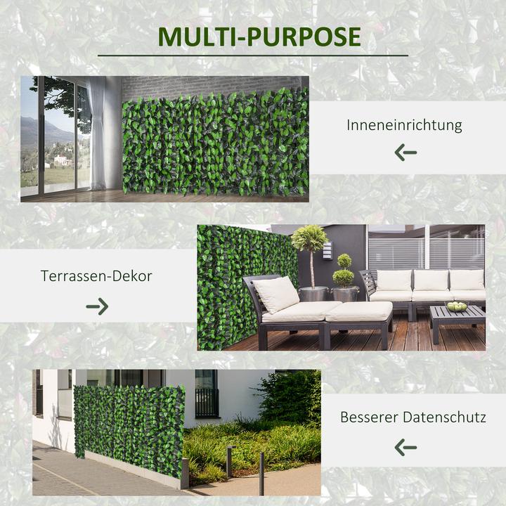 Actual product image Outsunny Artificial hedge (300 cm)