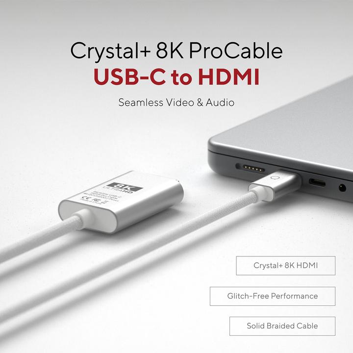Produktbild LINQ Connects USB-C Pro zu HDMI Kabel (2 m, HDMI, 2.1)