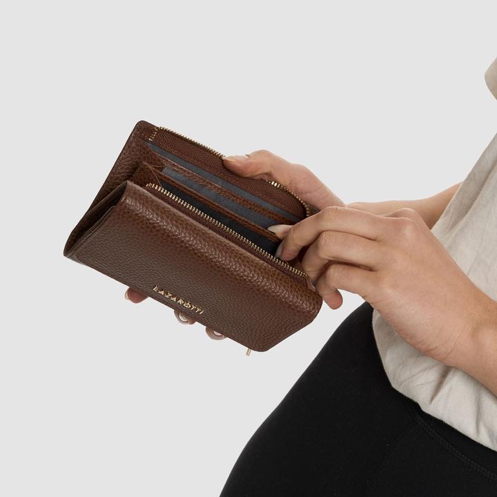 Actual product image Lazarotti Bologna Leather wallet leather 14 cm