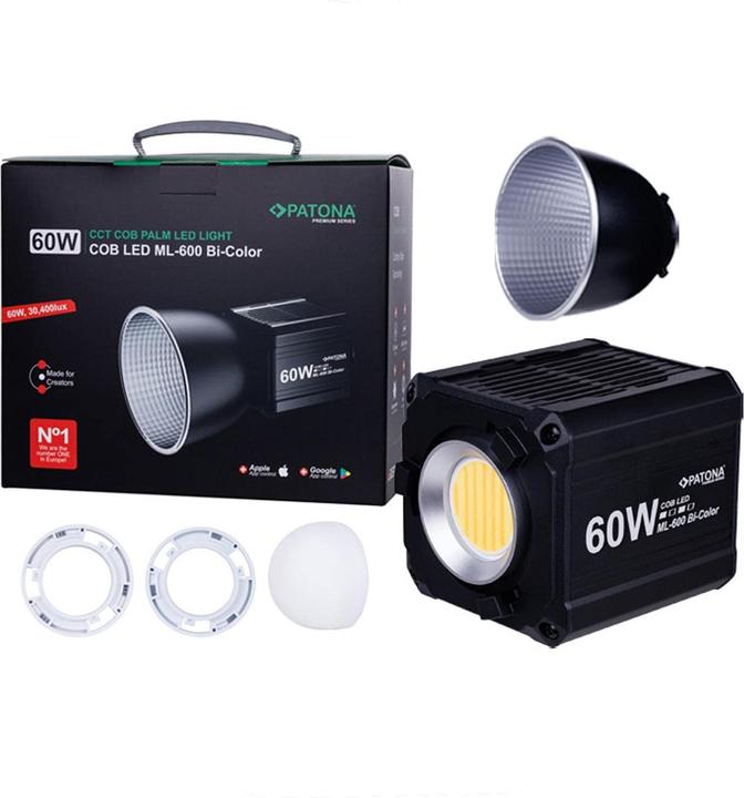 Actual product image Patona Premium LED 60W COB ML-600 (Video light)