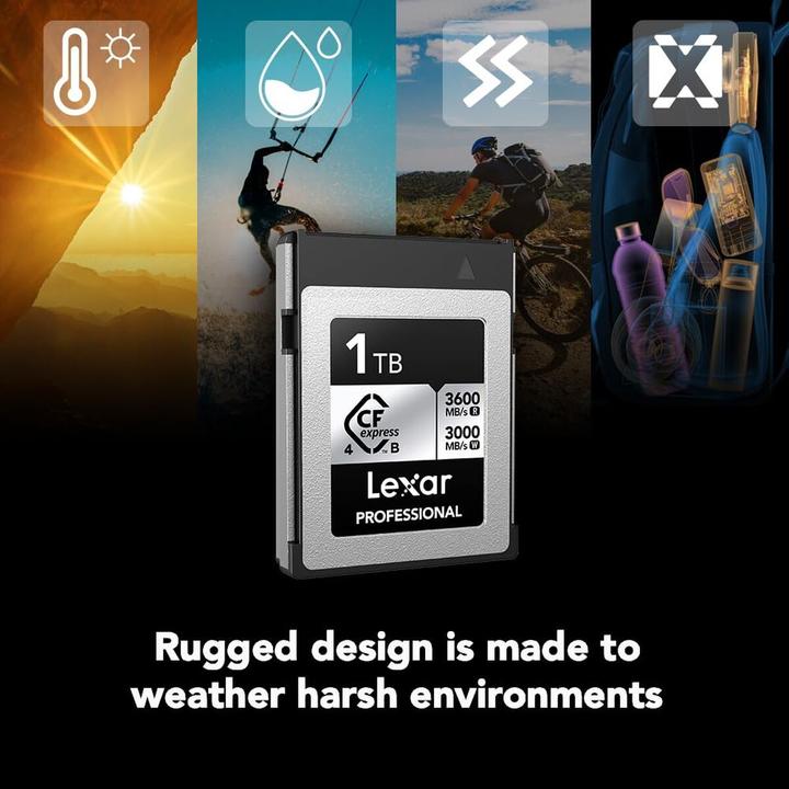 Produktbild Lexar Professional Silver (1000 GB, CFexpress Typ B)