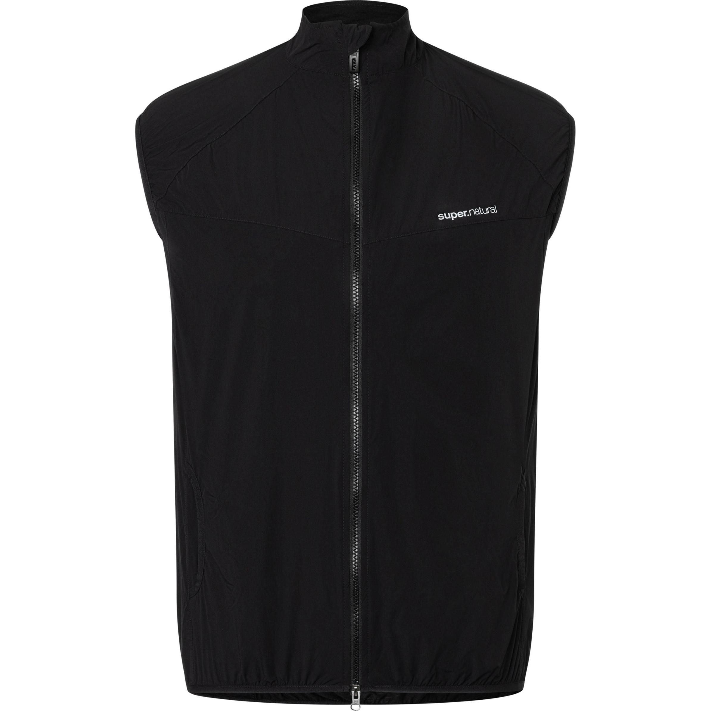Super Natural, Herren, Weste, Alpine Active Gilet, Schwarz, (S)