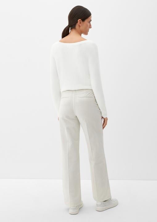 Produktbild s.Oliver Strickpullover Strickpulli mit V-Ausschnitt (42)