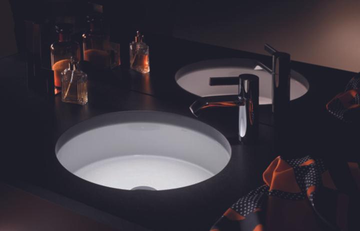 Image du produit Alape Cuvette à fond plat UB.KE400, ronde Ø 39,4cm, 3225501000, blanche (394 mm, 394 mm)