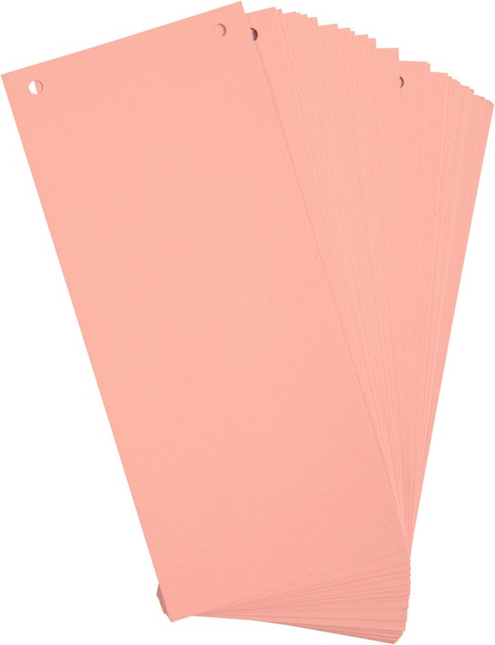 Actual product image Exacompta Separator strips 10.5 x 24 cm, 100 pcs - pink