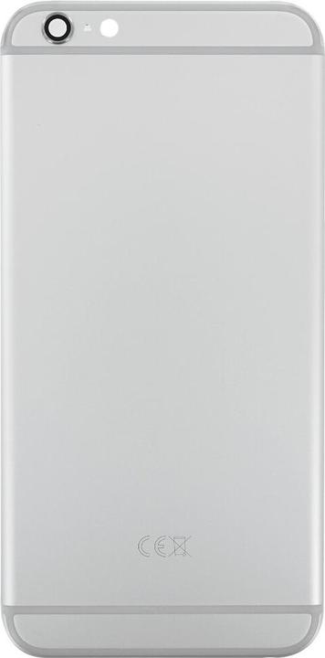 Produktbild OEM Ersatz iPhone 6s Plus Rückseite Silber, ohne Logo (IPhone 6S Plus)