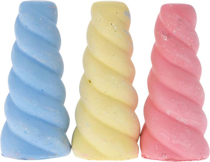 Produktbild Bürgersteigkreide Glitter Einhorn, 3St. (3x)