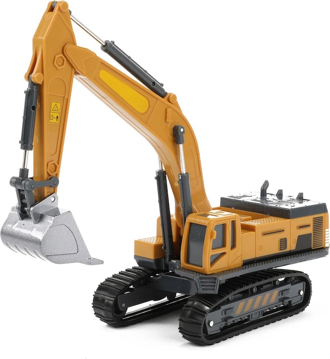 Actual product image Toi-Toys METAL construction vehicle track excavator, 1:55