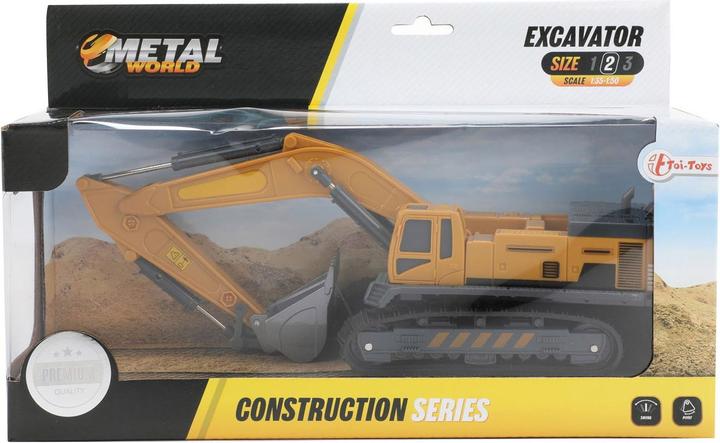 Produktbild Toi-Toys METAL Baufahrzeug Kettenbagger, 1:55