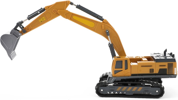 Actual product image Toi-Toys METAL construction vehicle track excavator, 1:55