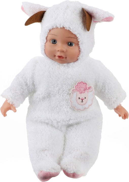 Image du produit Toi-Toys Poupée bébé en costume animalier mouton
