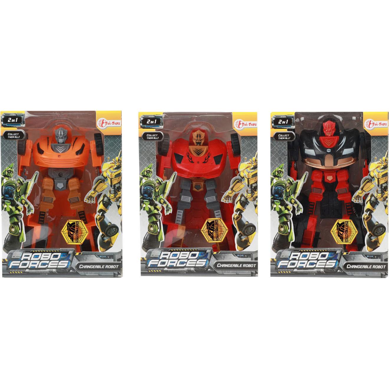 Toi-Toys cambiare la supercar robotica