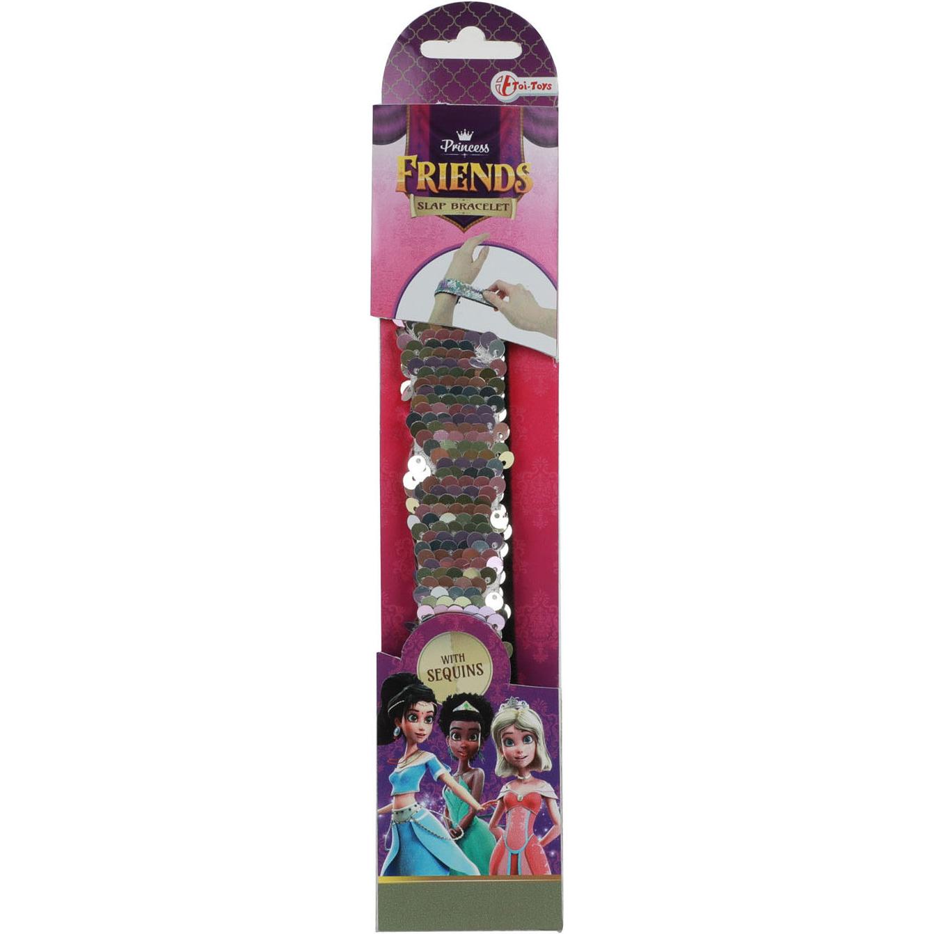 Toi-Toys Princess Friends Verschlussarmband mit Pailletten