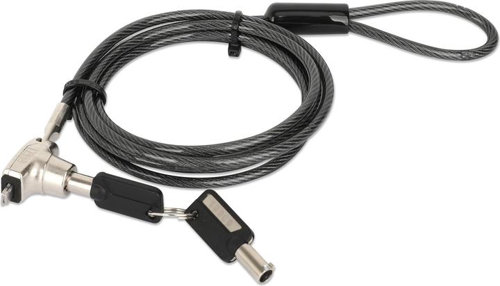 Actual product image Manhattan Laptopschloss mit Schlüssel für Nano-Sicherheitsslot