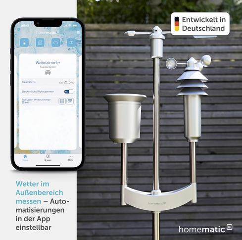 Actual product image Homematic IP Wireless weather sensor - pro