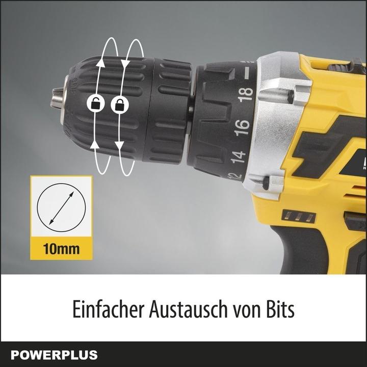 Actual product image Powerplus Drill screwdriver