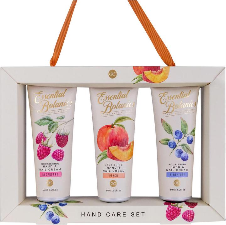Immagine prodotto Accentra BOTANICHE ESSENZIALI - Set per la cura delle mani ai frutti (Set per la cura del corpo)