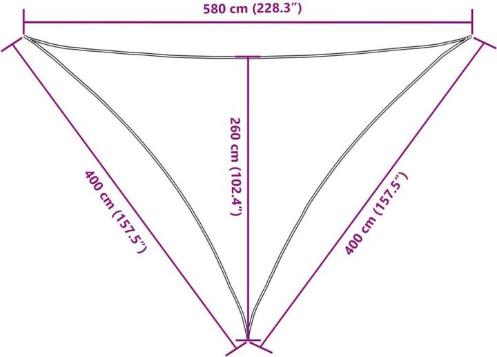 Produktbild vidaXL Aurelio (400 x 400 x 580 cm)