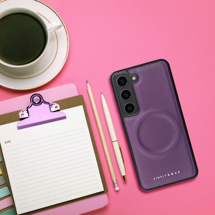 Produktbild Roar Back panel cover case MAG MORNING for SAMSUNG A34 purple (Avus A34)
