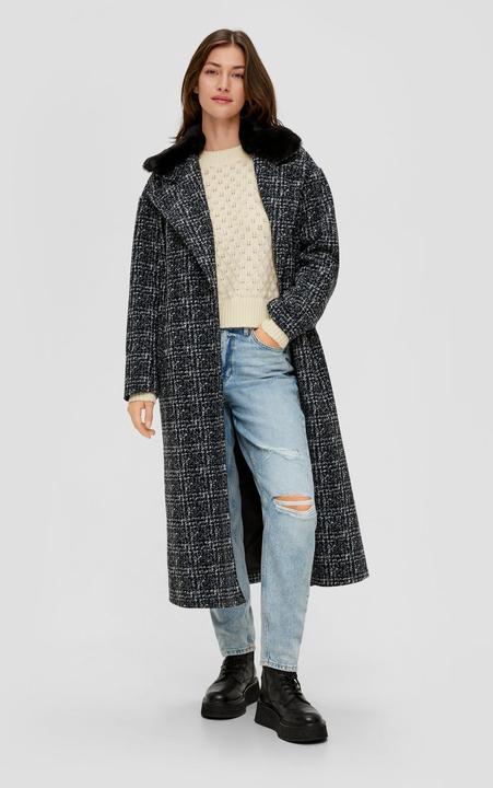 Produktbild s.Oliver Strickpullover Pullover mit Strickmuster (L, S)
