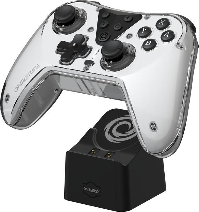 Image du produit Oniverse Nintendo Switch Astralite Controller sans fil blanc fumé avec station de charge (Switch)