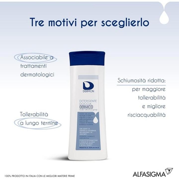 Immagine prodotto Dermon Detergente per doccia Derm