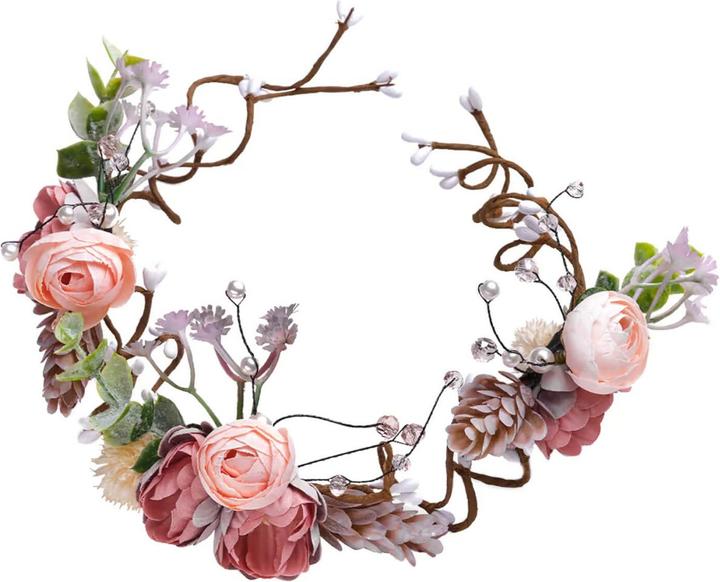 Trisa Celebride flower wreath beads