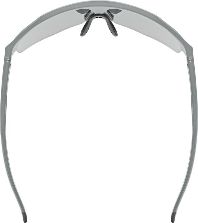 Actual product image Uvex Sports axos set (Grey Matt, Mirror Silver, Clear)