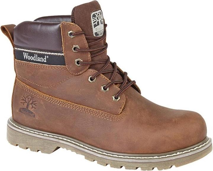Actual product image Woodland Crazy Horse Leather Work Boots (48)