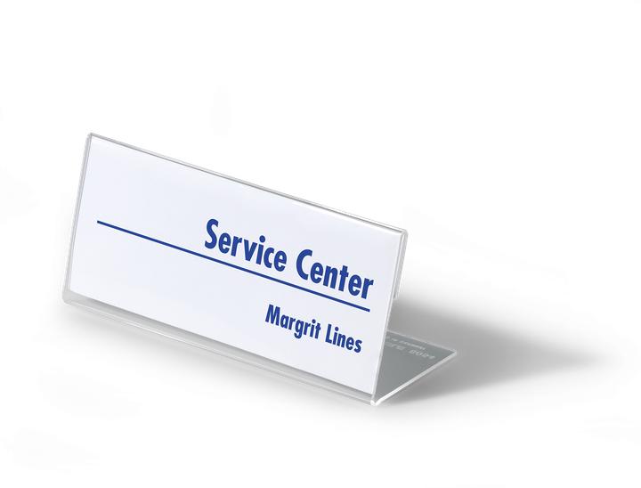 Actual product image Durable Table name plate