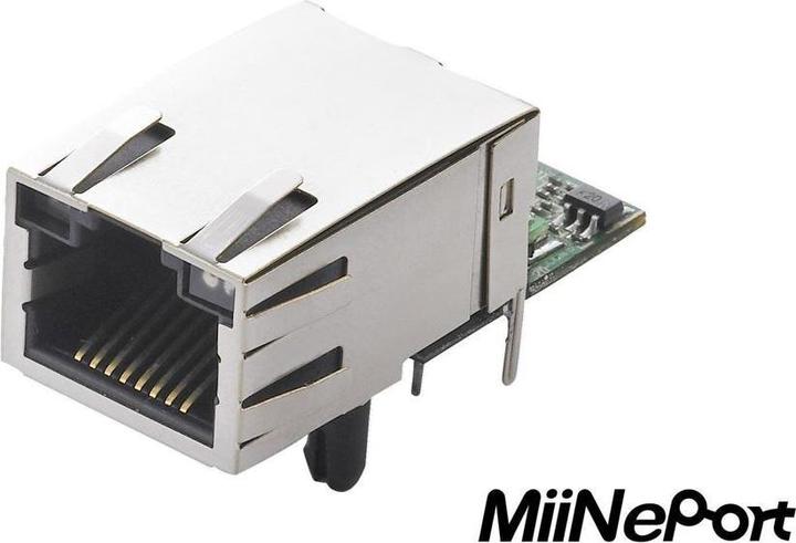 Actual product image Moxa MIINEPORT E1 - Embedded device server for TTL devices, drop-in module, 10100M with RJ45 connect