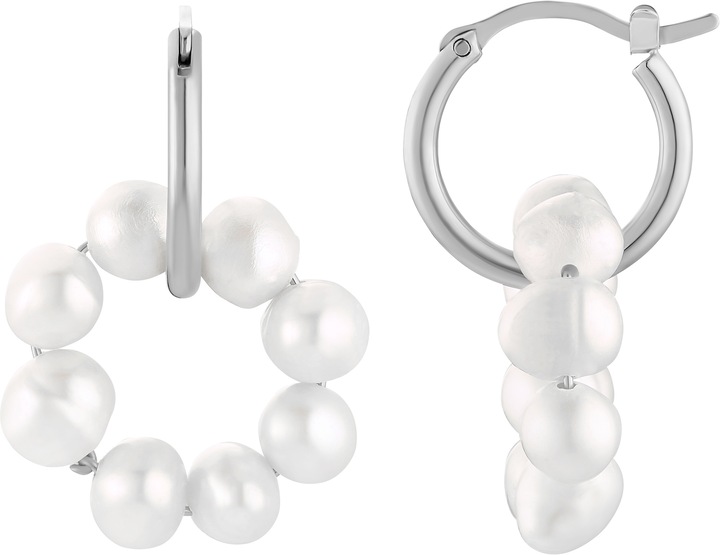 Actual product image Heideman Lara silver color polished (100% stainless steel)