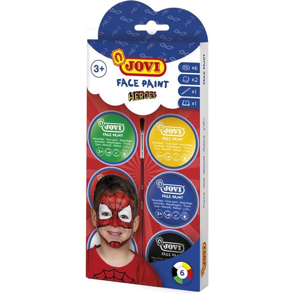 Jovi Cream Face Paint Heroes - Kit