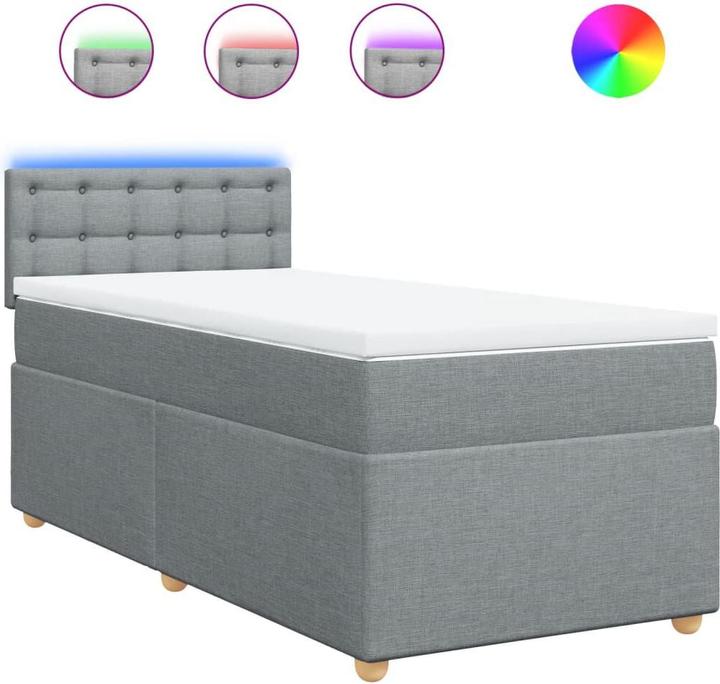 Produktbild vidaXL Boxspringbett (100 x 200 cm)