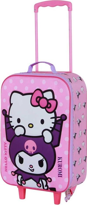 Actual product image Karactermania Soft 3D Trolley Suitcase Playful