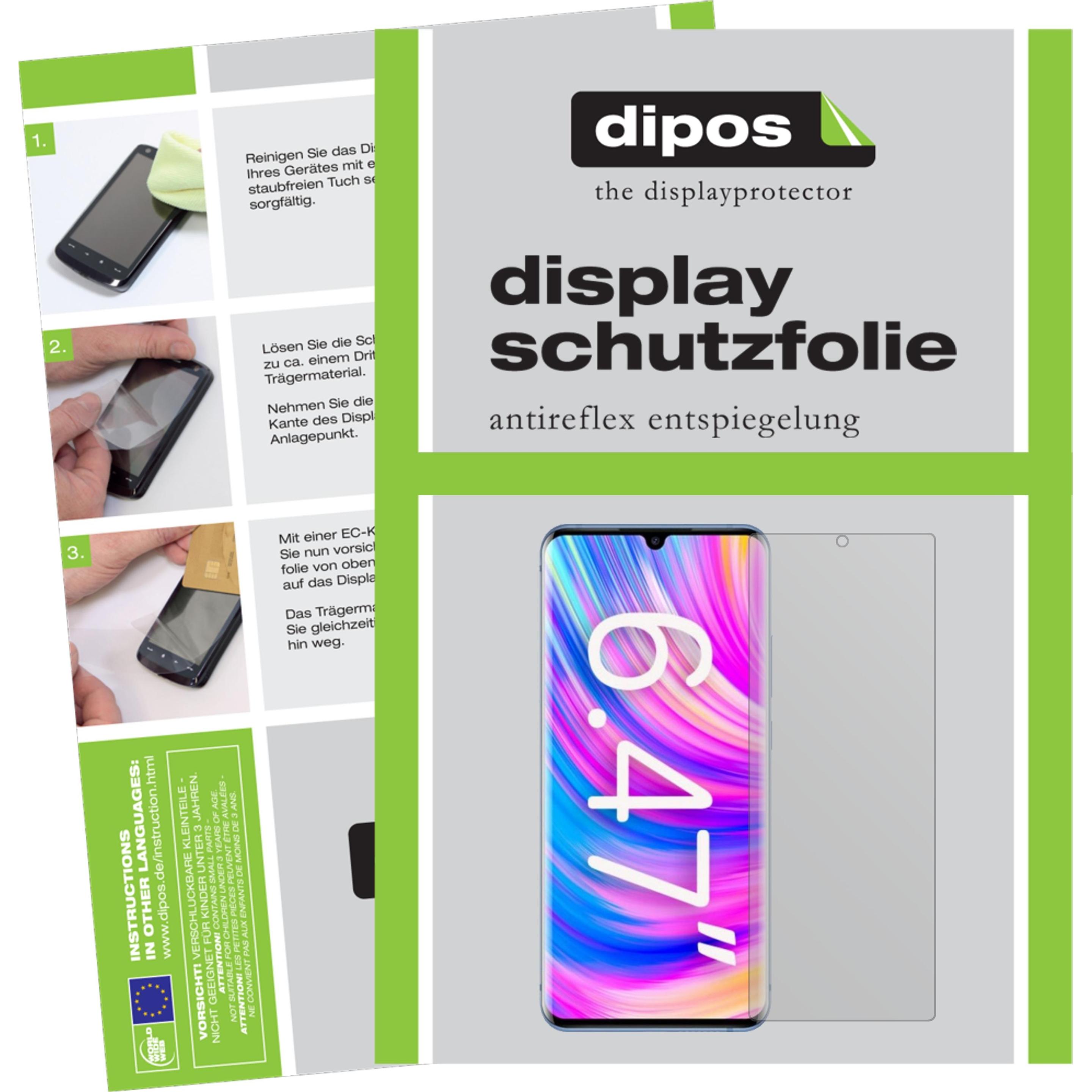 Dipos Displayschutzfolie Antireflex (5 Stück, ZTE Blade 20 Pro 5G), Smartphone Schutzfolie, Transparent