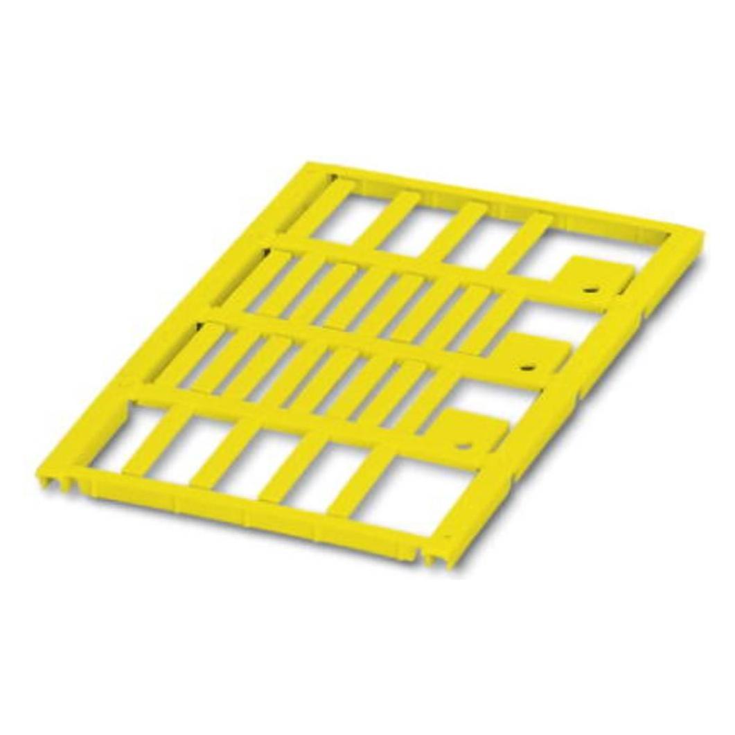 Phoenix Contact Giallo Accessori Per Il Collegamento Dei Cavi, Marcatore Conduttore Phoenix Tipo Di Montaggio A Scorrimento Area Di Etichettatura 23 X 4 Mm Adatto