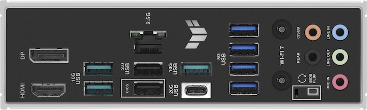 Image du produit ASUS TUF Gaming B850-Plus Wifi (AM5, AMD B850, ATX)