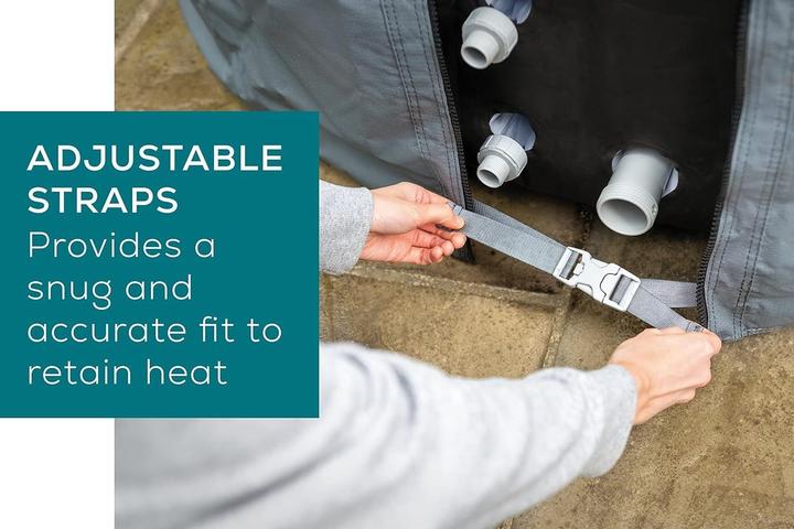 Actual product image Bestway Lay-Z-Spa Thermal CoverSquare 201x201x80